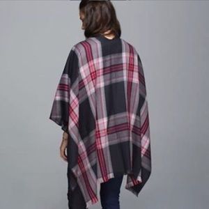 Plaid Lululemon Blanket Scarf